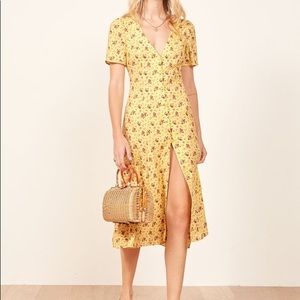 NWT Reformation Locklin Dress Size 4P